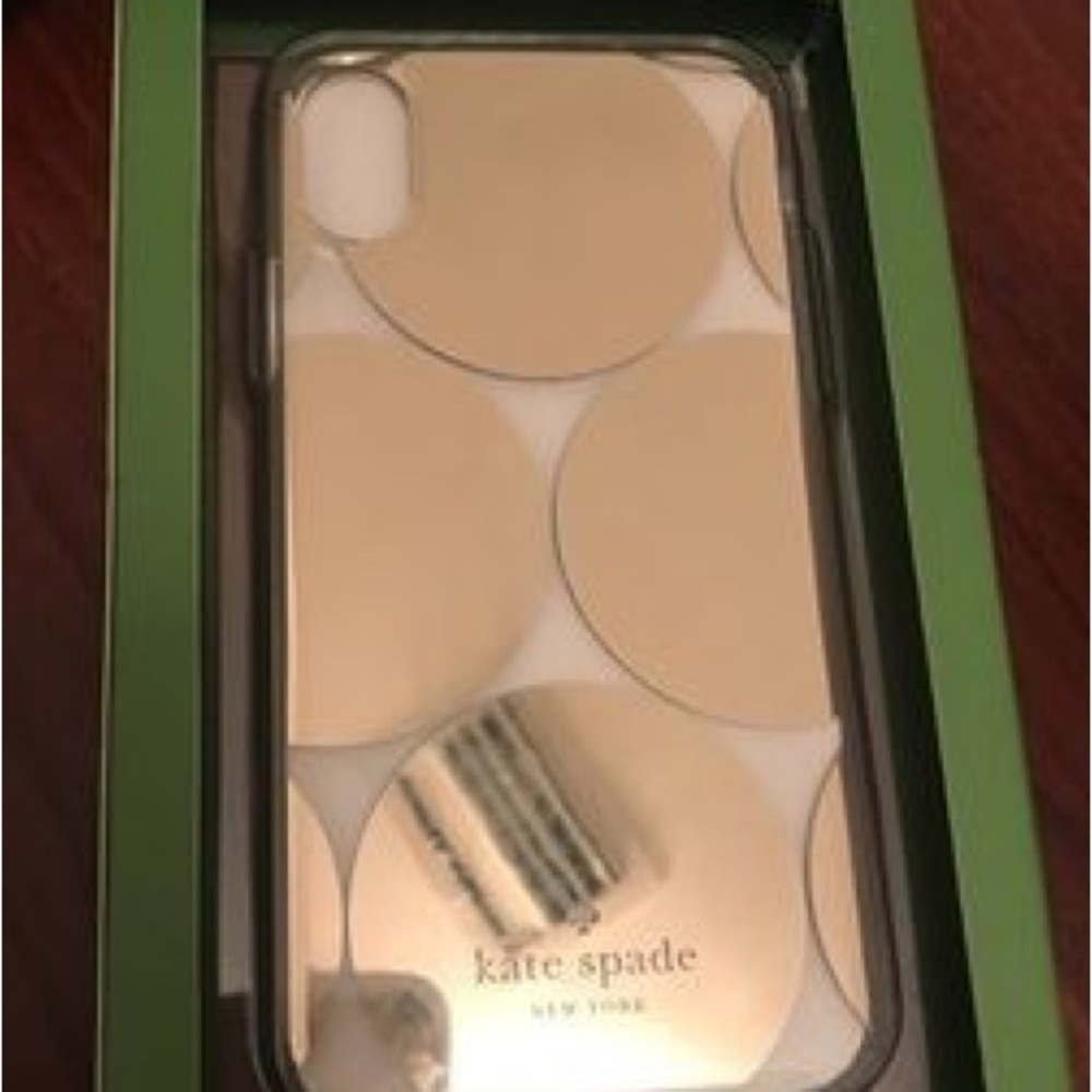 Kate Spade Metallic Circle iPhone Case